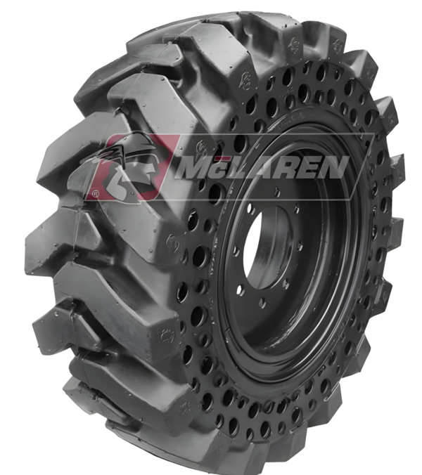 JCB 135 McLaren Nu-Air Dirt Terrain Solid Tires