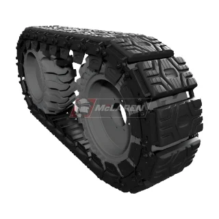 Over The Tire Skid Steer Tracks McLaren RUBBER OTT Tracks