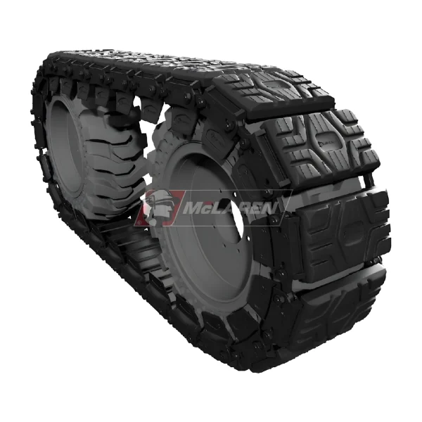 Over The Tire Skid Steer Tracks McLaren RUBBER OTT Tracks