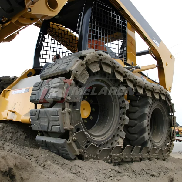 Over The Tire Skid Steer Tracks McLaren RUBBER OTT Tracks