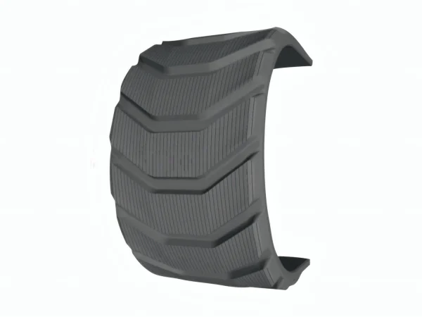 VOGELE-Super-1700-3i-Asphalt-Paver-Rubber-Tracks-Chevron-Tread-Pattern